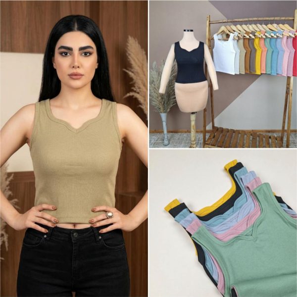 کراپ یقه دلبری