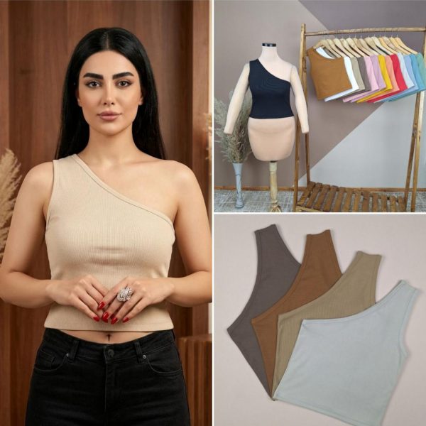 کراپ یقه رومی