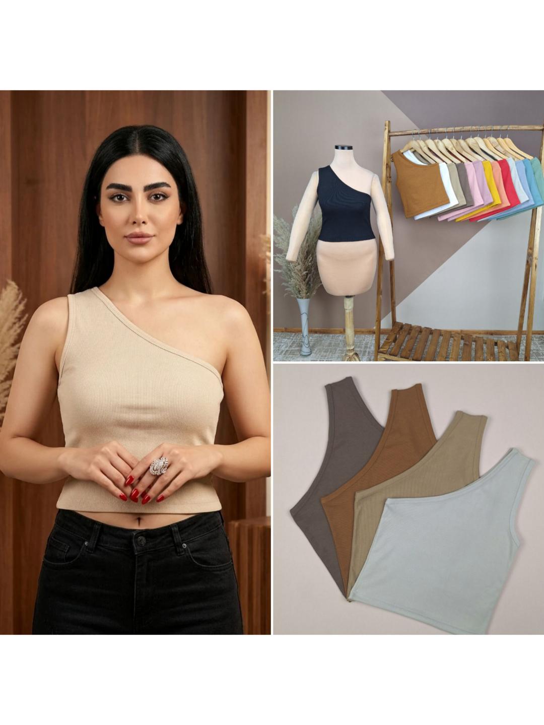 کراپ یقه رومی کراپ یقه رومی